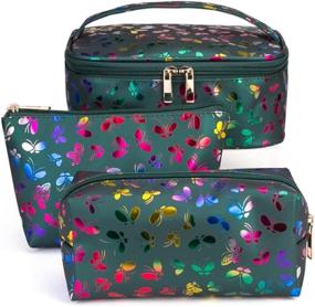 img 1 attached to Butterfly Cosmetic Multifunctional Waterproof Organizer