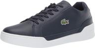 👟 lacoste challenge sneaker black: stylish and comfy medium men's shoes logo