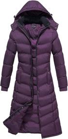 img 4 attached to 🧥 U2Wear Women's Puffer Winter Jacket - Resistance Collection