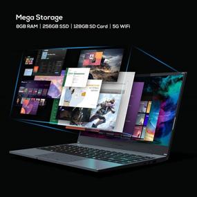 img 1 attached to 💻 Vastking 14” Windows 10 Laptop Computer: 8GB RAM, 256GB SSD, Celeron N4020, FHD 1920 x 1080 Display, 5G WiFi, Compact Design