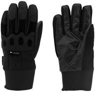 🧤 medium columbia borderline softshell gloves logo