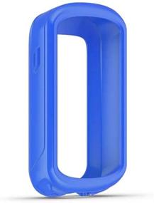 img 1 attached to 🔵 Blue Silicone Case for Garmin Edge 830, Size: One Size