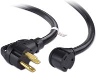 🔌 cable matters 4 prong 50 amp to 30 amp rv adapter - 1.5 feet (nema 14-50p to tt-30r), rv plug and cord logo