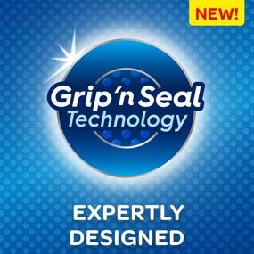 img 2 attached to 🔒 Enhanced Ziploc Sandwich Bags: Experience the Power of New Grip 'n Seal Technology in a 40 Count Pack