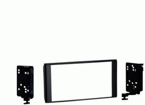 img 1 attached to 🚗 Комплект для установки Metra Electronics 95-8905B двойного DIN-формата в приборную панель: идеальное соответствие для выбранных автомобилей Subaru Impreza 2012 года и новее (черный)