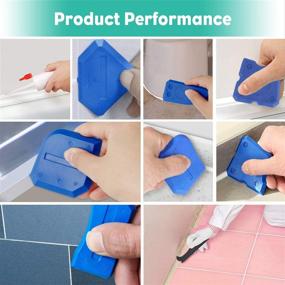 img 3 attached to 🚽 Enhance Your Bathroom with Vibit Caulking Silicone Finishing Tapes, Adhesives & Sealants!
