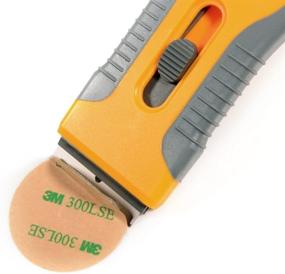 img 2 attached to 🧼 EHDIS Ceramic Scraper: The Ultimate Tool for Stove, Oven, Car Sticker, Window Tint, and Glue Removal + Bonus 100pcs Replaceable Razor Blades