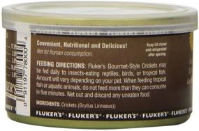img 2 attached to High-Quality Fluker's Gourmet Canned Crickets - 1.2oz (3 Pack)