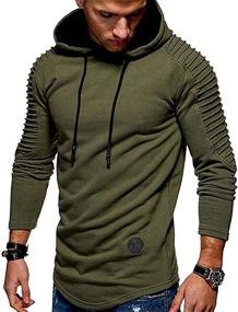 img 4 attached to Спортивные толстовки Fashion Workout Pullover