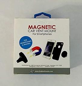 img 2 attached to 📱 Magnetic Smartphone Car Vent Mount by GabbaGoods: Enhancing Accessibility and Stability