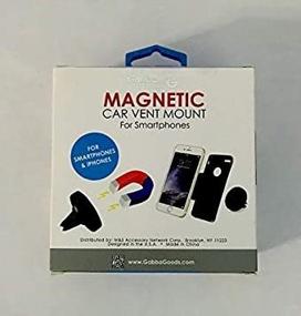 img 4 attached to 📱 Magnetic Smartphone Car Vent Mount by GabbaGoods: Enhancing Accessibility and Stability