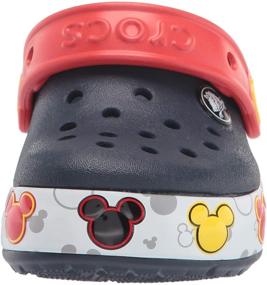 img 3 attached to Crocs Unisex Crocband Mickey Toddler 👟 Boys' Shoes and Clogs: Fun and Comfortable Footwear
