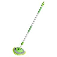 🚗 efficient cleaning with amazoncommercial flow-through car wash microfiber mop - 1-pack logo