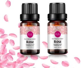 img 4 attached to 🌹 100% Pure Rose Essential Oil: Aromatherapy Delight for Diffusion, Massage, Skin Care - 2 Bottles x 10 mL