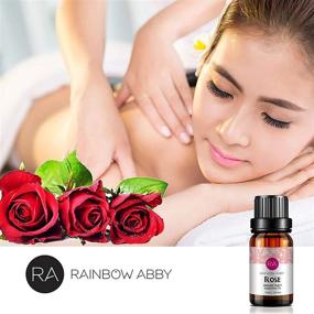 img 2 attached to 🌹 100% Pure Rose Essential Oil: Aromatherapy Delight for Diffusion, Massage, Skin Care - 2 Bottles x 10 mL