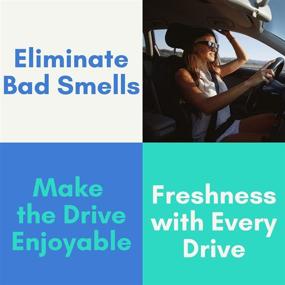 img 1 attached to 🌿 Клип для освежителя воздуха Air Jungles Flora Bliss - длительное действие 6 штук по 4 мл каждый - до 180 дней устранения запахов в автомобиле.