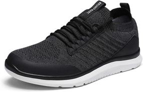 img 4 attached to 👟 Bruno Marc TECHROOM 2 Men's Lightweight Sneakers - Fashion Shoes for Sneakers