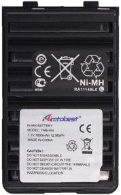 img 4 attached to High Performance 1800mAh Ni-MH Battery for Yaesu Vertex FT-60R FT60R VX-150 VX-160 VXA-220 and Standard Horizon HX270S HX370S HX500S HX600S Radio - FNB-83 FNB-V94 FNB-V57 Compatible