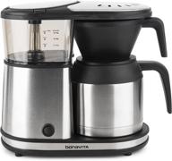 ☕ bonavita 5-cup stainless steel thermal carafe coffee brewer with one-touch function logo