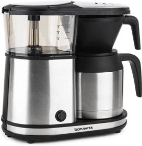 img 3 attached to ☕ Bonavita 5-Cup Stainless Steel Thermal Carafe Coffee Brewer with One-Touch Function