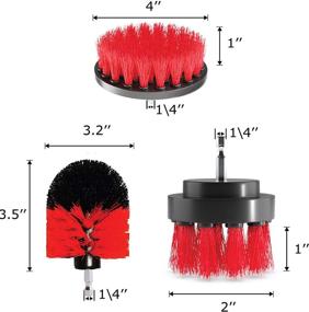 img 2 attached to Drill Brush Set Attachment Kit