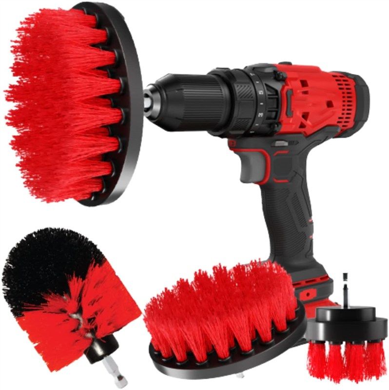 drill brush set attachment kit 로고