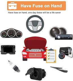 img 3 attached to 🚗 Набор предохранителей Chanzon 90 штук 18 значений ATC + Mini ATM: 2A-40A ассортимент для автомобилей, грузовиков, домов на колесах, автомобильных моторов и лодок