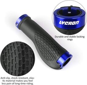 img 2 attached to 🚲 LYCAON TPR Bicycle Grips: Durable, Expandable, and Perfect for MTB, BMX, and More!