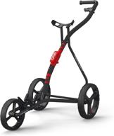 enhance your golfing experience with the red 3-wheel golf trolley, cart, and push & pull carts логотип