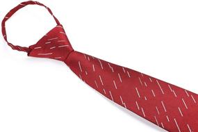 img 1 attached to Timeless Zipper Wedding Necktie: Essential Men's Accessories for Ties, Cummerbunds & Pocket Squares