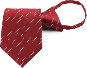 img 2 attached to Timeless Zipper Wedding Necktie: Essential Men's Accessories for Ties, Cummerbunds & Pocket Squares