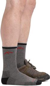 img 2 attached to 🧦 Durable Coolmax Micro Crew Cushion Socks for Men - Darn Tough