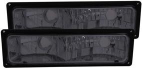 img 2 attached to Anzo USA 511034 Chevrolet Smoke Parking Light Assembly - (Sold In Pairs)