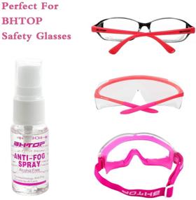 img 3 attached to 👓 BHTOP Anti Fog Spray for Glasses - The Ultimate Optical Anti-Fog Solution for Crystal Clear Vision on All Lenses and Devices 0.5OZ