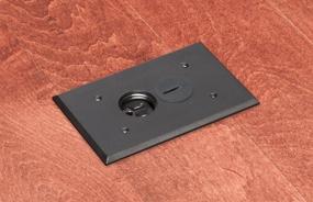 img 2 attached to Enhance Your Space with Arlington FLBR101BL 1 Electrical Outlet Installation