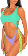 👙 sovoyontee women's medium swimsuit: stylish and comfortable women's clothing for swimwear logo