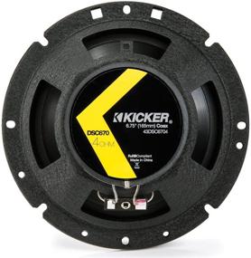 img 4 attached to 🔊 High-Performance Kicker 43DSC6704 D-Series 6.75" 240W Car Audio Speakers: Top-Rated 2-Way Coaxial Speakers for Optimal Sound Quality