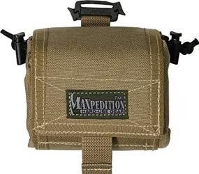 img 2 attached to Maxpedition Rollypoly Folding Pouch Black Outdoor Recreation for Paintball