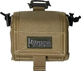 img 1 attached to Maxpedition Rollypoly Folding Pouch Black Outdoor Recreation for Paintball