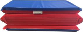 img 4 attached to 💙 Red/Blue KinderMat KM-150 Rest Mat for Children