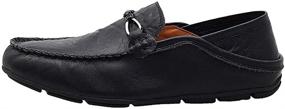 img 3 attached to Boleone Leather Casual Driving 1887 Black46 Men's Shoes: Stylish and Comfortable Footwear for Men