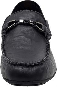 img 2 attached to Boleone Leather Casual Driving 1887 Black46 Men's Shoes: Stylish and Comfortable Footwear for Men