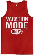 vacation mode mens black x large logo