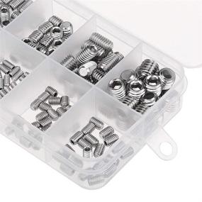 img 1 attached to Yakamoz 200Pcs Stainless Assortment Fasteners