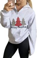 merry christmas sweatshirts for women - funny snowman car design with christmas plaid tree - t&amp;twenties tops logo