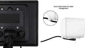 img 1 attached to 🔋 Efficient Solar Panel Charger & Security Light for Arlo Essential Spotlight/XL Spotlight Camera (Not Compatible with Arlo Ultra/Ultra 2/Pro/Pro 2/Pro 3/Pro 4) - by Wasserstein