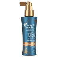 👑 head and shoulders scalp elixir treatment - instant soothing anti-dandruff solution, royal oil collection with cooling menthol and peppermint oil, 4.2 fl oz logo