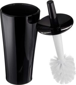 img 3 attached to 🚽 Amazon Basics Liquid Black Toilet Bowl Brush Set with Holder