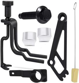 img 4 attached to Ford 4.6L/5.4L/6.8L 3V Engine Repair Tools Kit: Valve Spring Compressor, Crankshaft Positioning Tool, Cam Phaser Holding Tool, Cam Phaser Lockout Kit, Timing Chain Locking Tool, and Pulley Bolt