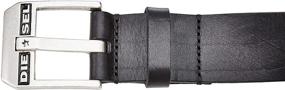 img 3 attached to Stylish Diesel Men's Chestnut Argento America Belts for Men's Accessories